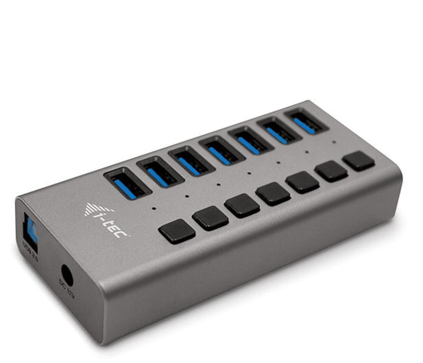 i-tec USB 3.0 Charging HUB 36W 7x portów USB 3.0 wyłącznik portów - 518397 - zdjęcie